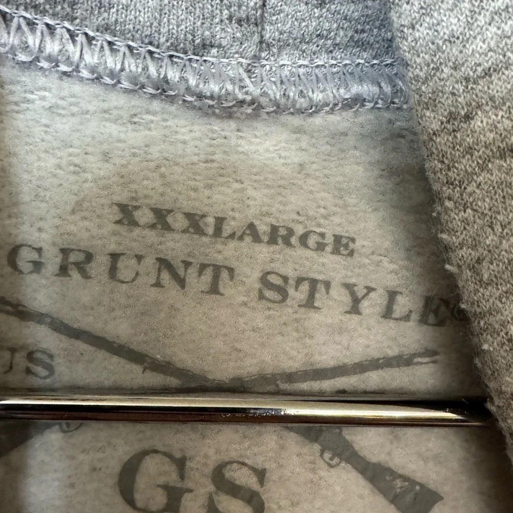 Patriot Zero F’s Given #0 Military Grunt Style High End Gray Men’s 3XL Hoodie - Picture 8 of 9